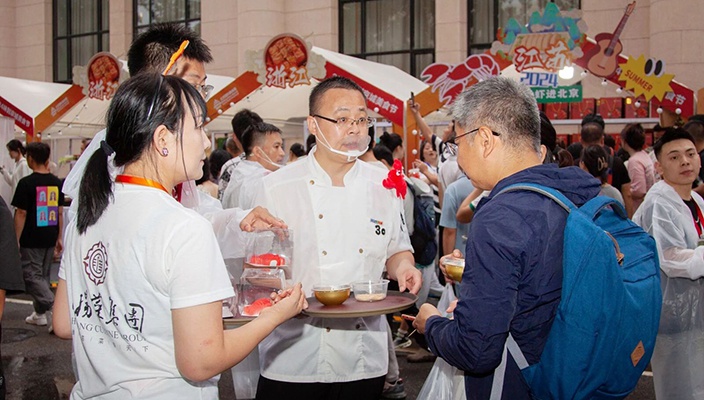 以食为媒，淮扬菜品鉴堂受邀参展“北京国际美食荟”
